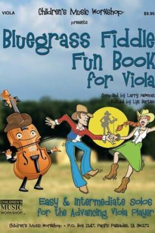 Cover of Bluegrass Fiddle Fun Book for Viola