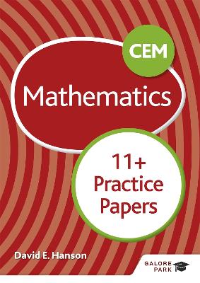 Book cover for CEM 11+ Mathematics Practice Papers