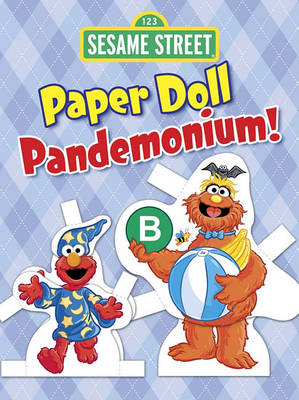 Book cover for Sesame Street Paper Doll Pandemonium!