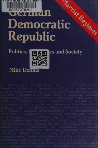 Cover of German Democratic Republic