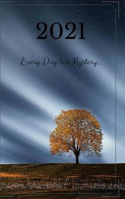 Book cover for 2021 Every Day Is A Mystery DayPlanner