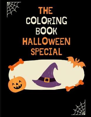 Book cover for The coloring booking Halloween Special