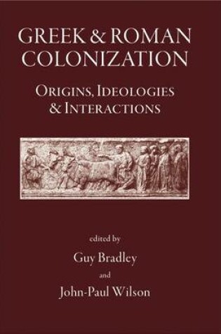 Cover of Greek and Roman Colonisation