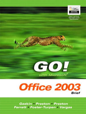 Book cover for GO! with Microsoft Office 2003 Intermediate- Adhesive Bound