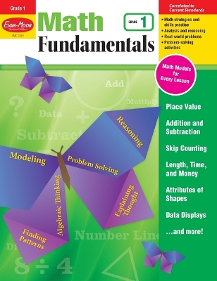 Book cover for Math Fundamentals, Grade 1 Teacher Resource