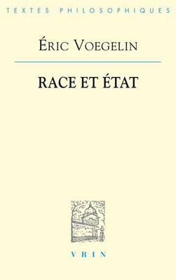Book cover for Eric Voegelin: Race Et Etat