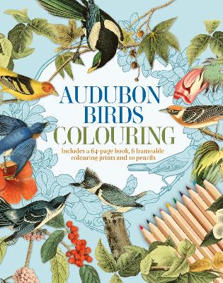 Book cover for Audubon Birds Colouring Kit