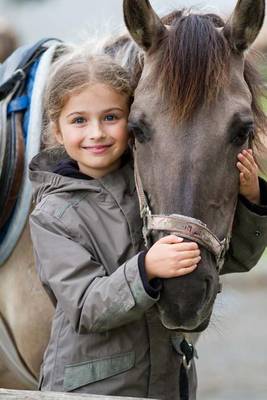 Book cover for A Little Girl and Her Horse Best Friends Journal