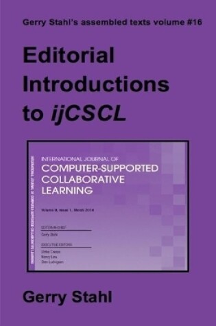 Cover of Introductions to ijCSCL