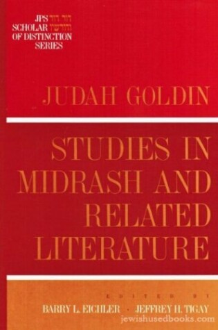 Cover of Studies in Midrash