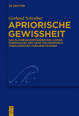 Book cover for Apriorische Gewissheit