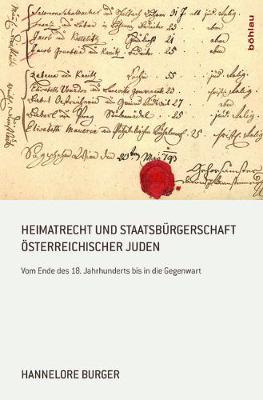 Book cover for Heimatrecht Und Staatsburgerschaft OEsterreichischer Juden