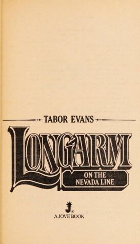 Book cover for Longarm 076: Nevada Lin