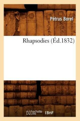 Cover of Rhapsodies (Ed.1832)