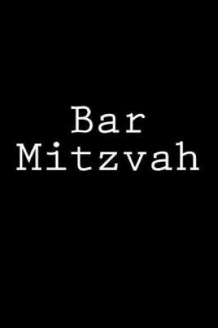 Cover of Bar Mitzvah