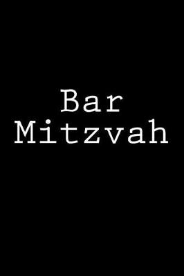 Book cover for Bar Mitzvah