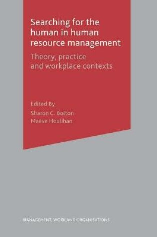 Cover of Searching for the Human in Human Resource Management