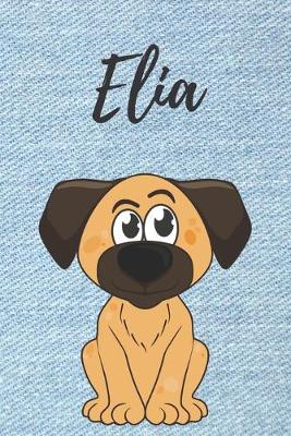 Book cover for Personalisiertes Notizbuch - Hunde Elia