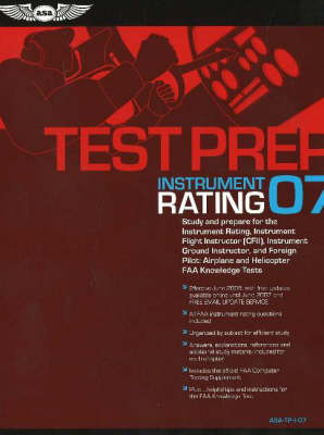 Book cover for Instrument Rating Test Prep 2007