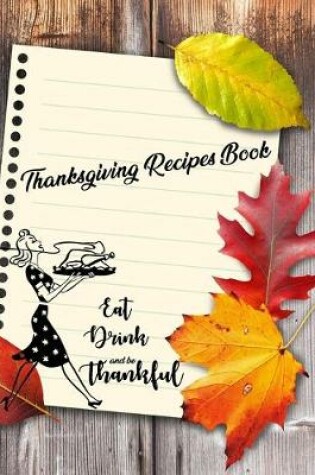 Cover of Thanksgiving Recipes Book