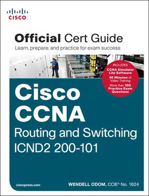 Book cover for CCNA Routing and Switching ICND2 200-101 Official Cert Guide