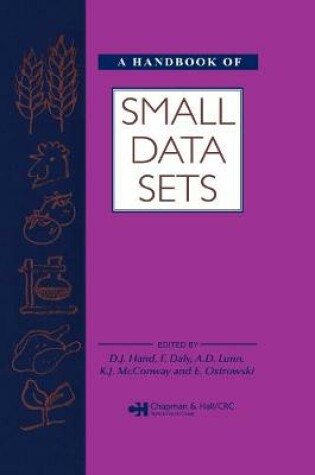 Cover of A Handbook of Small Data Sets