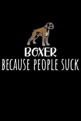 Book cover for Boxer Because People Suck