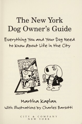 Cover of The New York Dog Owner's Guide