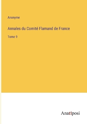 Book cover for Annales du Comité Flamand de France