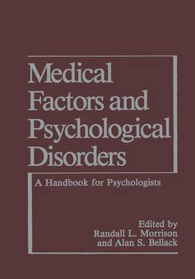 Book cover for Medical Factors and Psychological Disorders