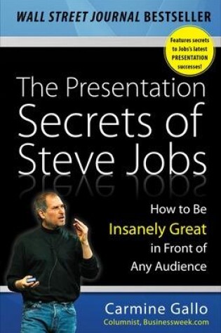 Cover of Presentation Secrets of Steve Jobs (Enhanced Ebook)