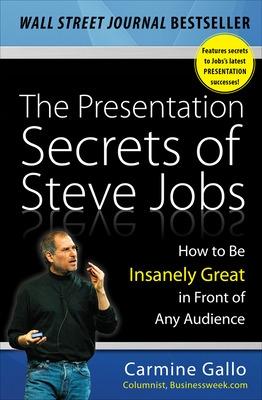 Book cover for Presentation Secrets of Steve Jobs (Enhanced Ebook)