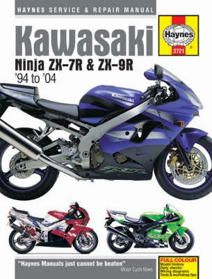 Book cover for Kawasaki ZX-7R and ZX-9R Service and Repair Manual
