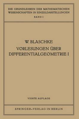 Book cover for Vorlesungen UEber Differentialgeometrie I