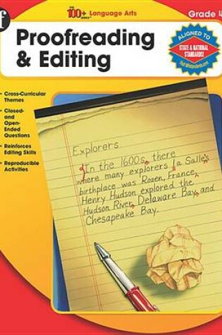 Cover of The 100+ Series Proofreading & Editing, Grade 4