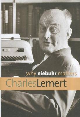 Cover of Why Niebuhr Matters