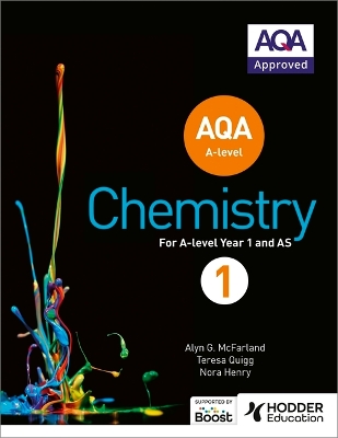 Cover of AQA A Level Chemistry Student Book 1