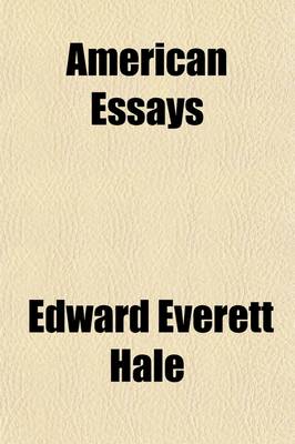 Book cover for American Essays, Ed
