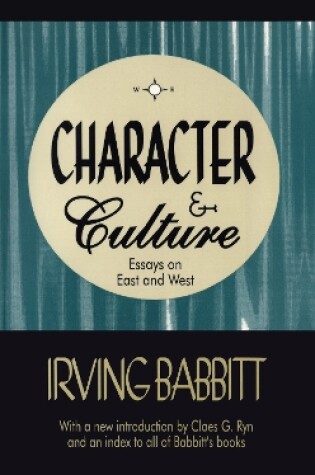 Cover of Character & Culture