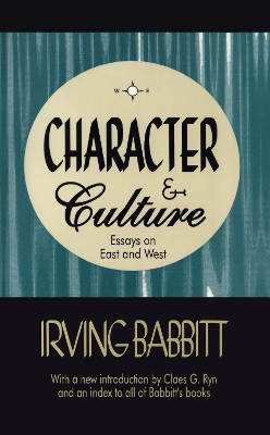 Book cover for Character & Culture