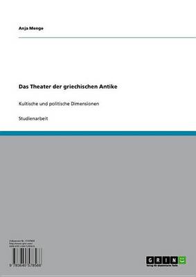 Book cover for Das Theater Der Griechischen Antike