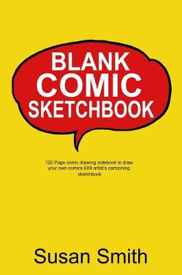 Book cover for Blank Comic Sketchbook