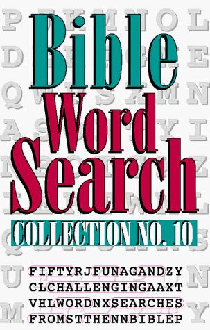 Book cover for The Bible Word Search Collection