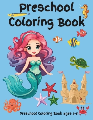 Book cover for Preschool Coloring Book