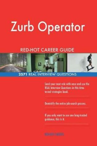 Cover of Zurb Operator Red-Hot Career Guide; 2571 Real Interview Questions