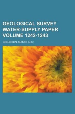 Cover of Geological Survey Water-Supply Paper Volume 1242-1243