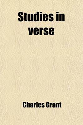 Book cover for Studies in Verse