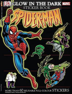 Cover of Ultimate Sticker Book: Glow in the Dark: Spider-Man