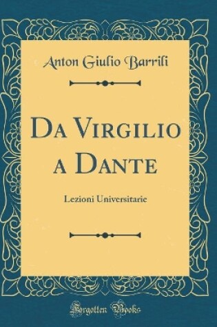 Cover of Da Virgilio a Dante