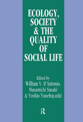 Book cover for Ecology, World Resources and the Quality of Social Life